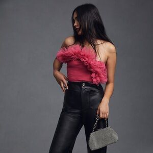 NWT Ranna Gill Strapless Tulle Top - Anthropologie